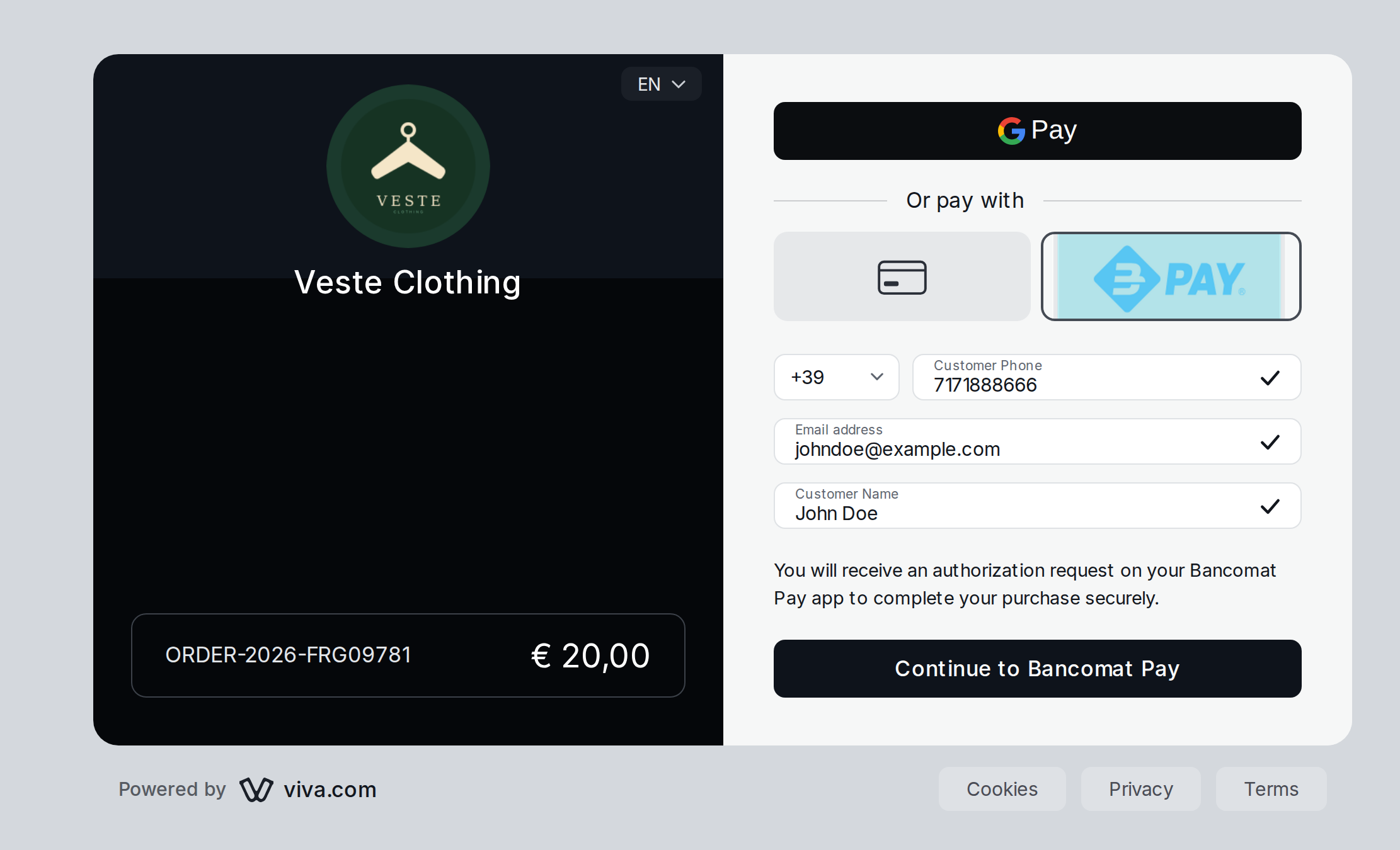 BANCOMAT Pay - User Journey - 1