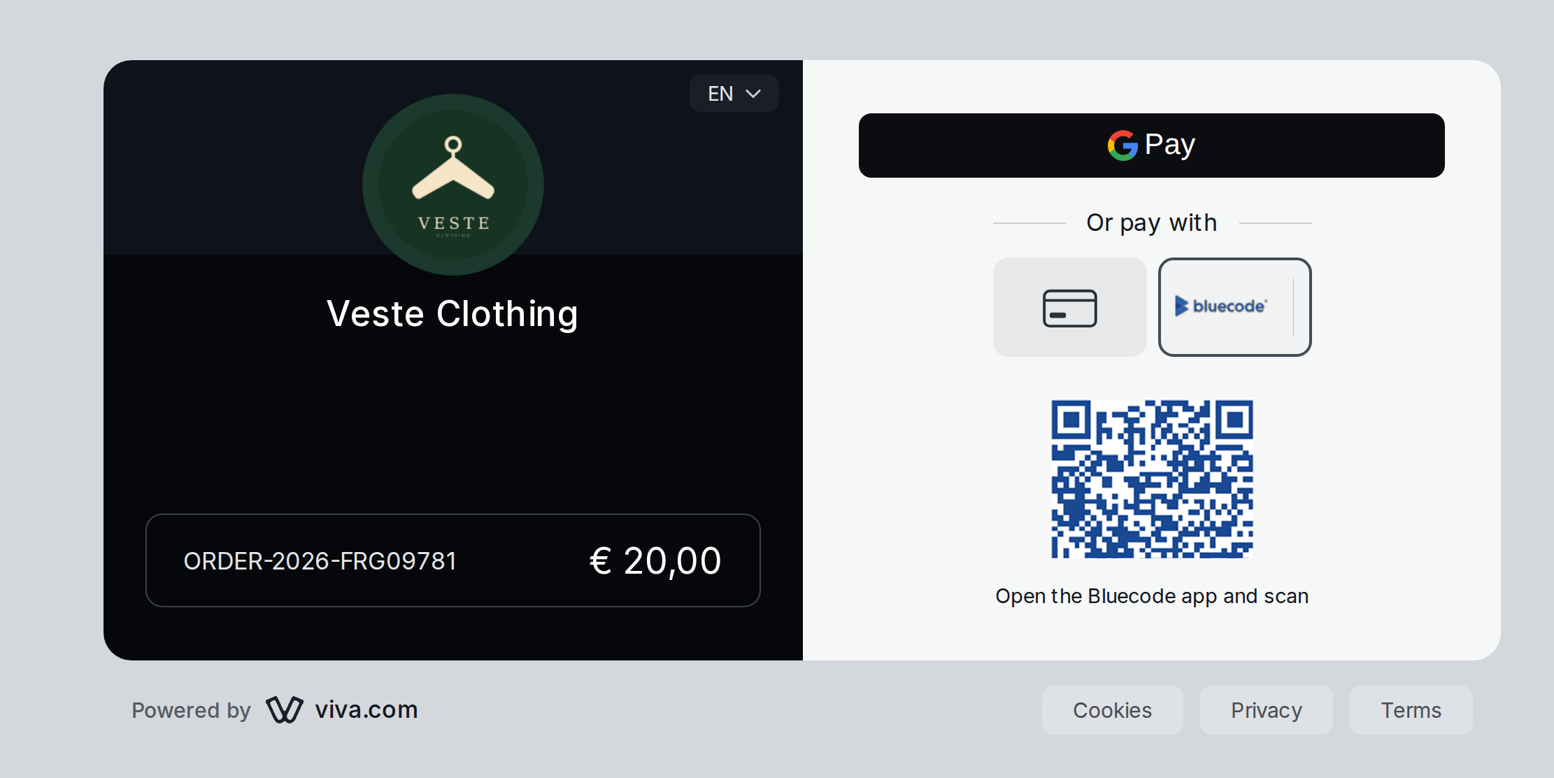 Bluecode - User Journey - 2