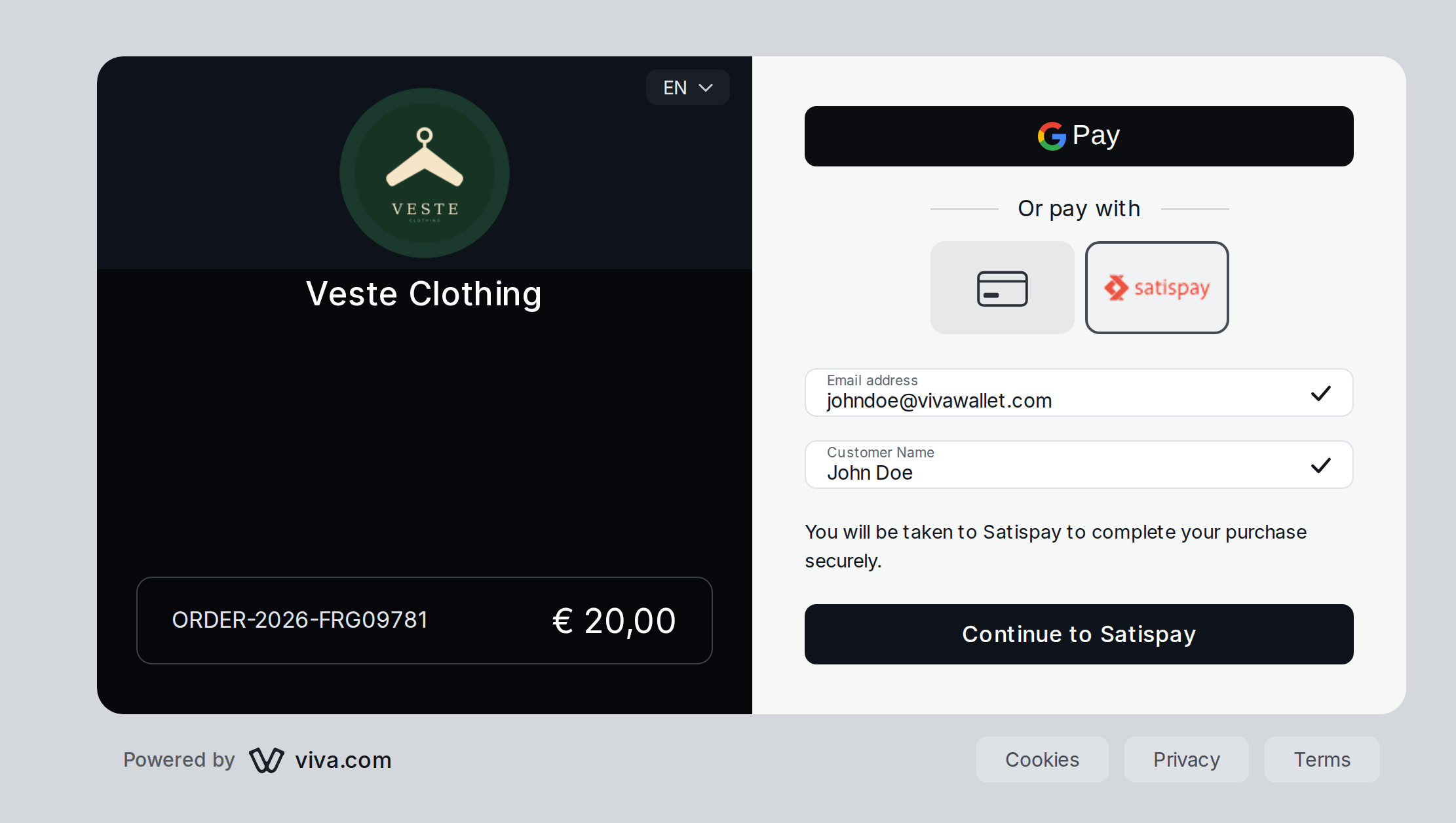 Satispay - User Journey - 2