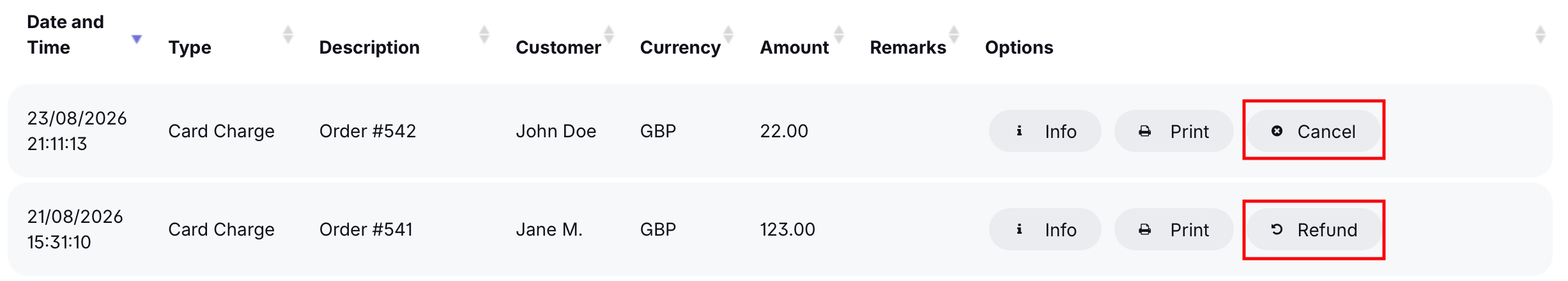 Cancel/Refund