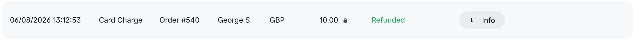 Full refund