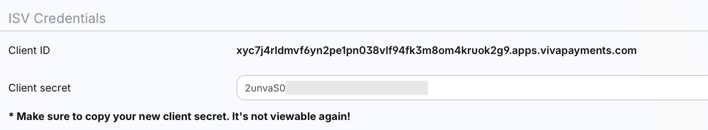 ISV Credentials Access 3