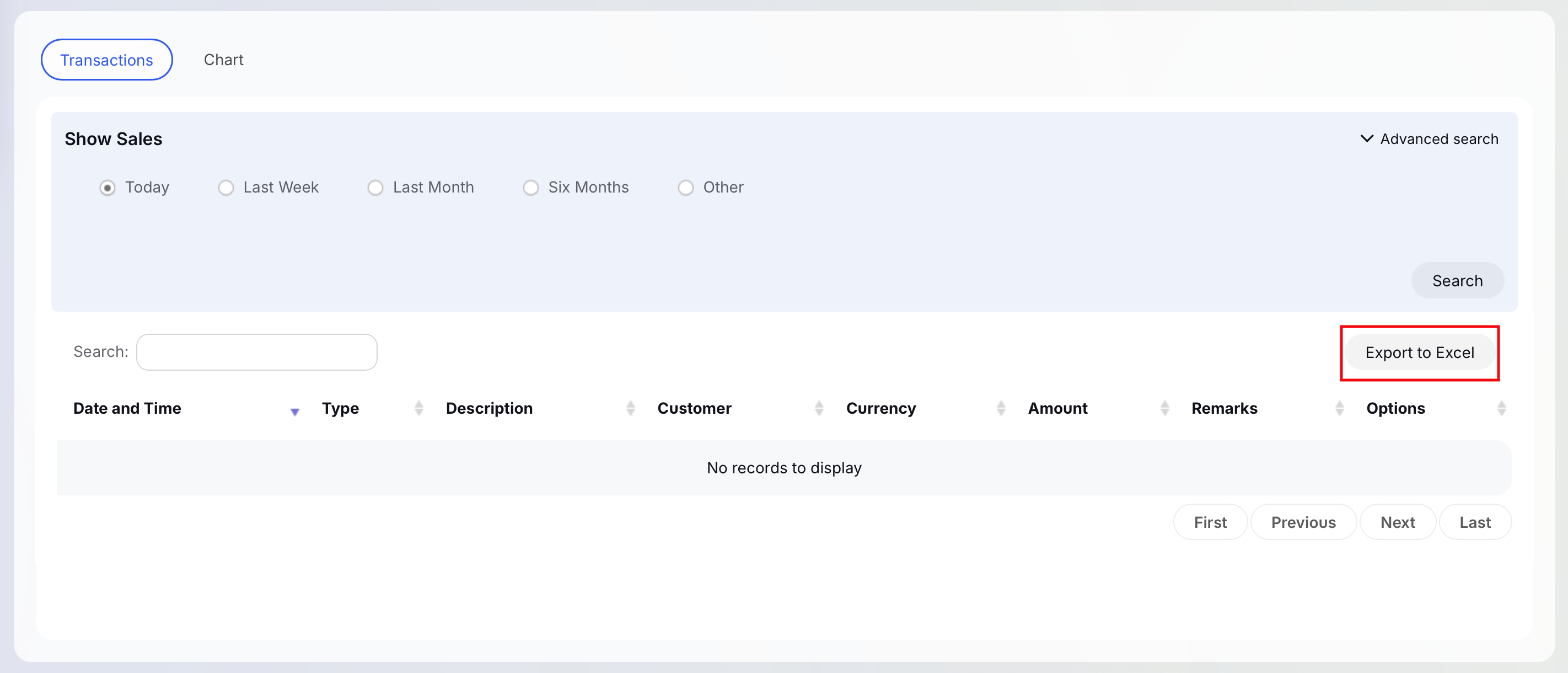 Sales Transactions Expor>t