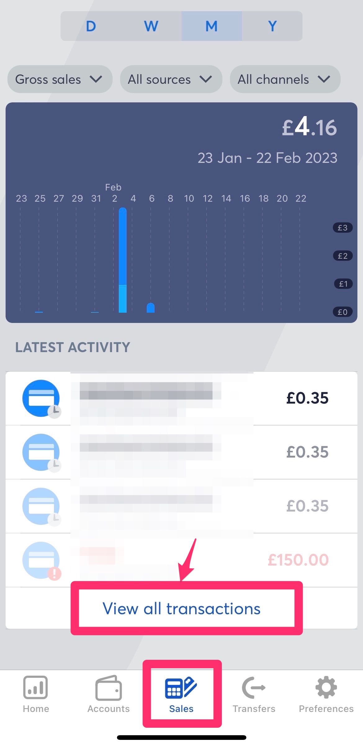 Banking app -  transactions-detail-1