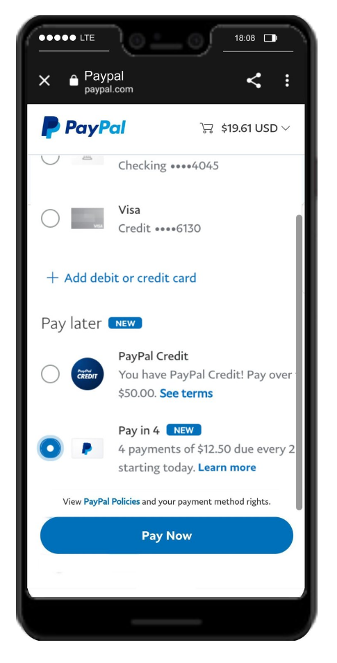 PayPal - User Journey - 4