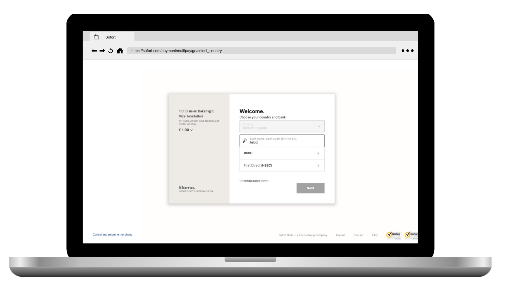 Sofort - User Journey - 2