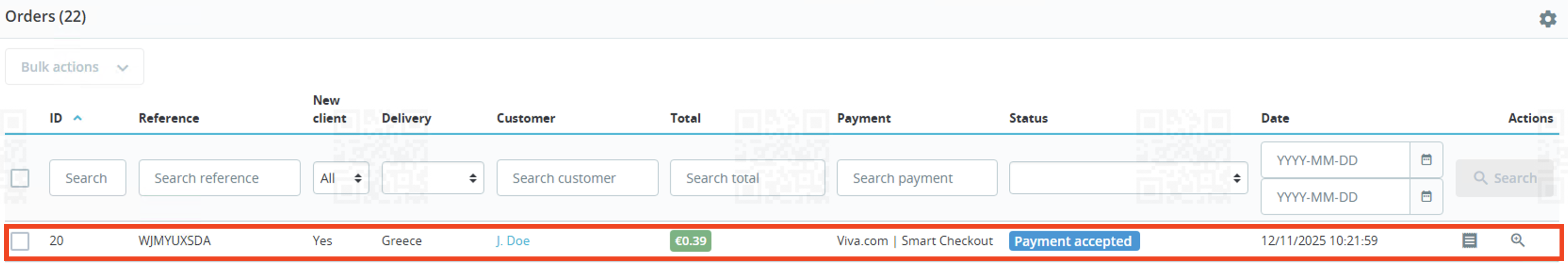 Preauthorized transcation5