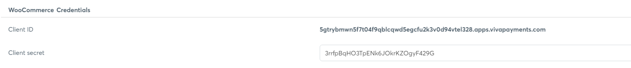 Generate WooCommerce Standard Checkout plugin Credentials